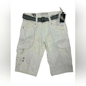 Projek Raw  NWT Shorts Cargo White 100% Cotton Size 30